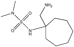 {1-[(dimethylsulfamoyl)amino]cycloheptyl}methanamine,,结构式