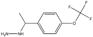 {1-[4-(trifluoromethoxy)phenyl]ethyl}hydrazine