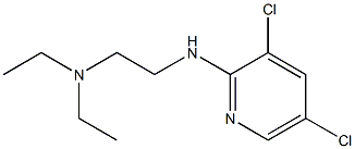 {2-[(3,5-dichloropyridin-2-yl)amino]ethyl}diethylamine 结构式