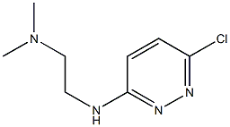 {2-[(6-chloropyridazin-3-yl)amino]ethyl}dimethylamine Struktur