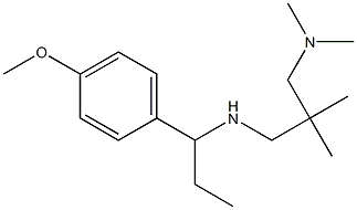  {2-[(dimethylamino)methyl]-2-methylpropyl}[1-(4-methoxyphenyl)propyl]amine