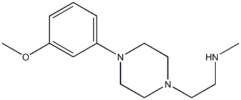 {2-[4-(3-methoxyphenyl)piperazin-1-yl]ethyl}(methyl)amine