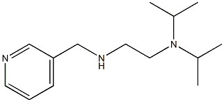 {2-[bis(propan-2-yl)amino]ethyl}(pyridin-3-ylmethyl)amine Structure