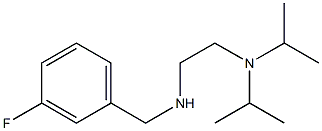 {2-[bis(propan-2-yl)amino]ethyl}[(3-fluorophenyl)methyl]amine Structure