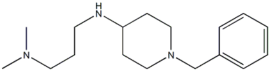 {3-[(1-benzylpiperidin-4-yl)amino]propyl}dimethylamine Structure