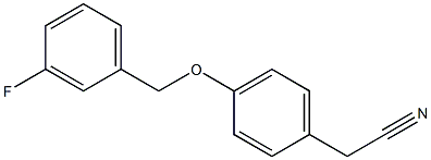 {4-[(3-fluorobenzyl)oxy]phenyl}acetonitrile|