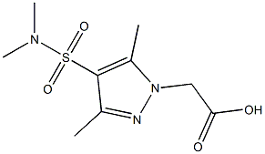 {4-[(dimethylamino)sulfonyl]-3,5-dimethyl-1H-pyrazol-1-yl}acetic acid