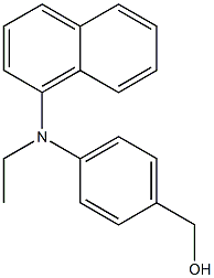 {4-[ethyl(naphthalen-1-yl)amino]phenyl}methanol Structure