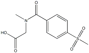 {methyl[4-(methylsulfonyl)benzoyl]amino}acetic acid