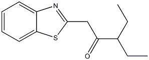 1-(1,3-benzothiazol-2-yl)-3-ethylpentan-2-one Structure