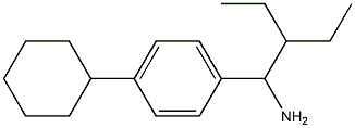 1-(1-amino-2-ethylbutyl)-4-cyclohexylbenzene