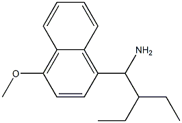 1-(1-amino-2-ethylbutyl)-4-methoxynaphthalene