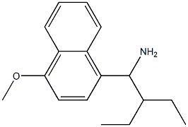 1-(1-amino-2-ethylbutyl)-4-methoxynaphthalene|