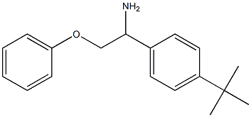  1-(1-amino-2-phenoxyethyl)-4-tert-butylbenzene