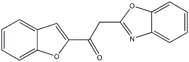 1-(1-benzofuran-2-yl)-2-(1,3-benzoxazol-2-yl)ethan-1-one