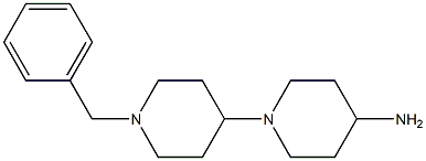 1-(1-benzylpiperidin-4-yl)piperidin-4-amine Struktur