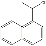 1-(1-chloroethyl)naphthalene 结构式