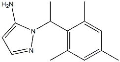 1-(1-mesitylethyl)-1H-pyrazol-5-amine,,结构式