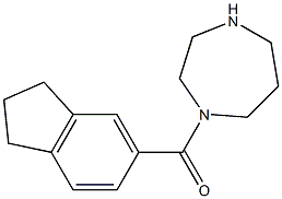 1-(2,3-dihydro-1H-inden-5-ylcarbonyl)-1,4-diazepane|