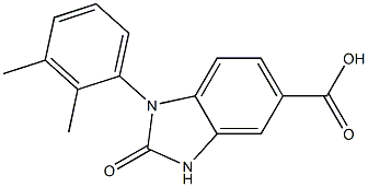 1-(2,3-dimethylphenyl)-2-oxo-2,3-dihydro-1H-1,3-benzodiazole-5-carboxylic acid