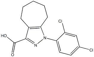  1-(2,4-dichlorophenyl)-1,4,5,6,7,8-hexahydrocyclohepta[c]pyrazole-3-carboxylic acid