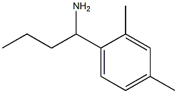 1-(2,4-dimethylphenyl)butan-1-amine 结构式