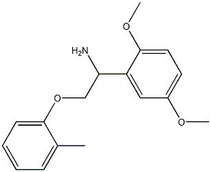 1-(2,5-dimethoxyphenyl)-2-(2-methylphenoxy)ethanamine