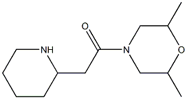 1-(2,6-dimethylmorpholin-4-yl)-2-(piperidin-2-yl)ethan-1-one