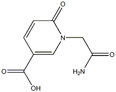 1-(2-amino-2-oxoethyl)-6-oxo-1,6-dihydropyridine-3-carboxylic acid|