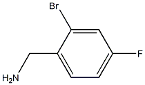 1-(2-bromo-4-fluorophenyl)methanamine Structure