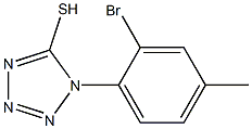 1-(2-bromo-4-methylphenyl)-1H-1,2,3,4-tetrazole-5-thiol
