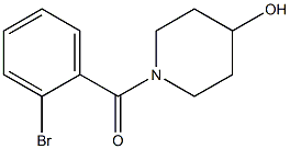 1-(2-bromobenzoyl)piperidin-4-ol Structure