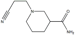 1-(2-cyanoethyl)piperidine-3-carboxamide