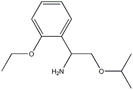 1-(2-ethoxyphenyl)-2-(propan-2-yloxy)ethan-1-amine Struktur