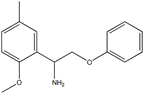  1-(2-methoxy-5-methylphenyl)-2-phenoxyethanamine