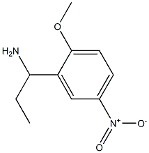  1-(2-methoxy-5-nitrophenyl)propan-1-amine