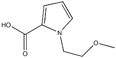 1-(2-methoxyethyl)-1H-pyrrole-2-carboxylic acid Structure