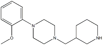  1-(2-methoxyphenyl)-4-(piperidin-3-ylmethyl)piperazine