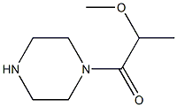 1-(2-methoxypropanoyl)piperazine Struktur