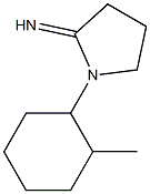 1-(2-methylcyclohexyl)pyrrolidin-2-imine Structure