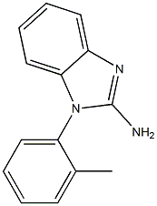 1-(2-methylphenyl)-1H-1,3-benzodiazol-2-amine Structure