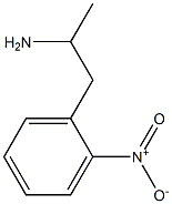 1-(2-nitrophenyl)propan-2-amine,,结构式