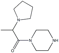 1-(2-pyrrolidin-1-ylpropanoyl)piperazine