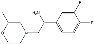 1-(3,4-difluorophenyl)-2-(2-methylmorpholin-4-yl)ethanamine