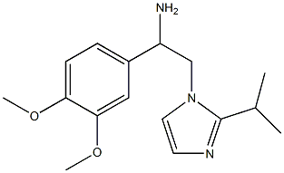 1-(3,4-dimethoxyphenyl)-2-[2-(propan-2-yl)-1H-imidazol-1-yl]ethan-1-amine