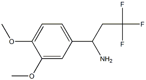 1-(3,4-dimethoxyphenyl)-3,3,3-trifluoropropan-1-amine