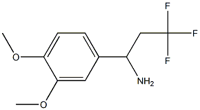 1-(3,4-dimethoxyphenyl)-3,3,3-trifluoropropan-1-amine|