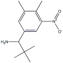 1-(3,4-dimethyl-5-nitrophenyl)-2,2-dimethylpropan-1-amine