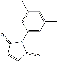 1-(3,5-dimethylphenyl)-2,5-dihydro-1H-pyrrole-2,5-dione 化学構造式