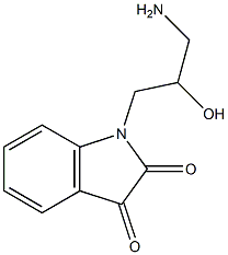 1-(3-amino-2-hydroxypropyl)-1H-indole-2,3-dione